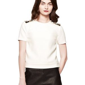 KATE SPADE ❤️‍🔥 JEWEL ACCENT TOP NWT SIZE 12